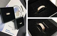 Erinnerungsschmuck mit Fingerabdruck