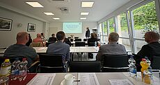 Bei der Jahreshauptversammlung der Bestatterinnung Sachsen-Anhalt.