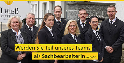Stellenangebot Thiess Bestattungen Thale